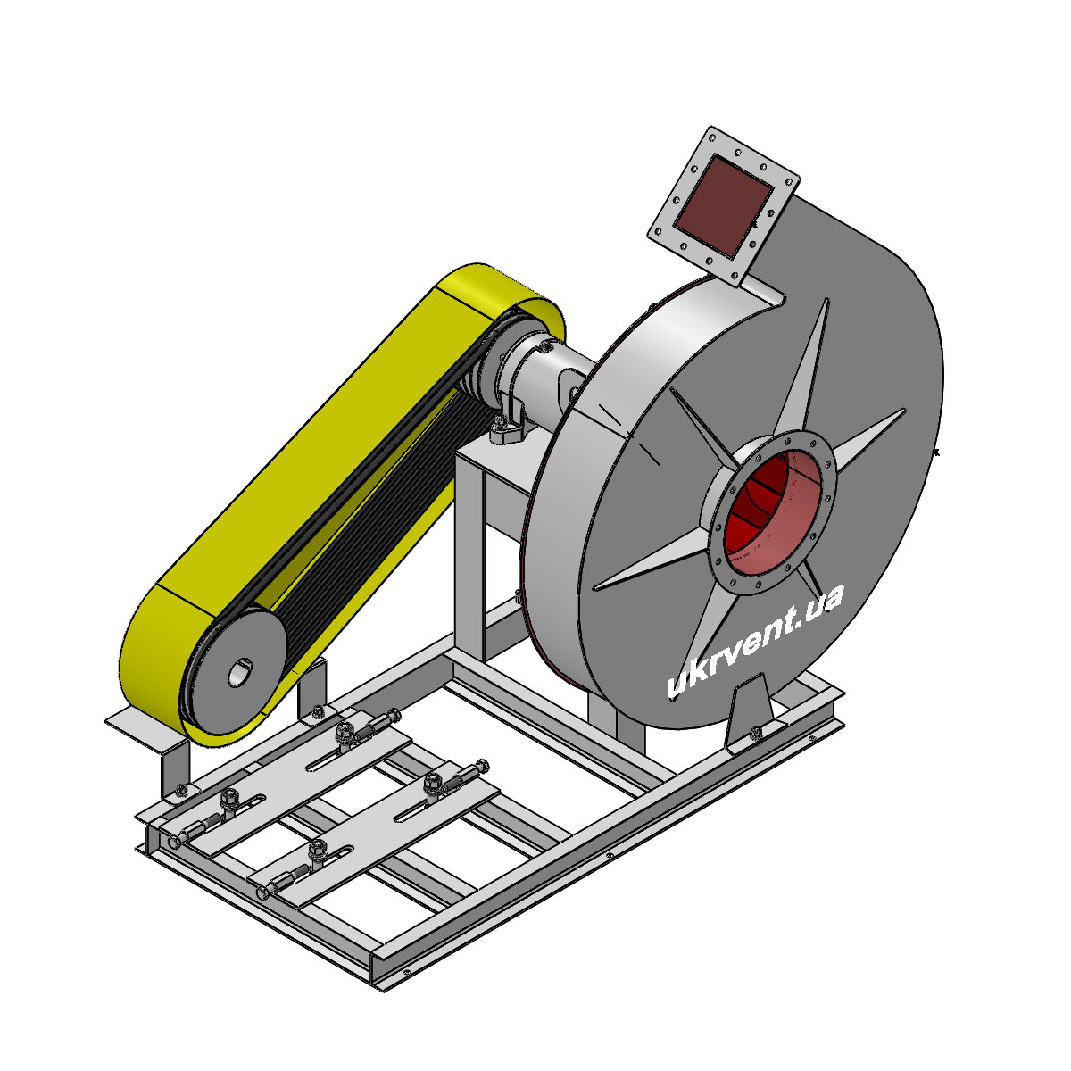 Вентилятор ВР170-18-10.1 (Dн)-5-Л45-ОН-ст3-1081-(без дв.)18,5-1500-1200-80-У2