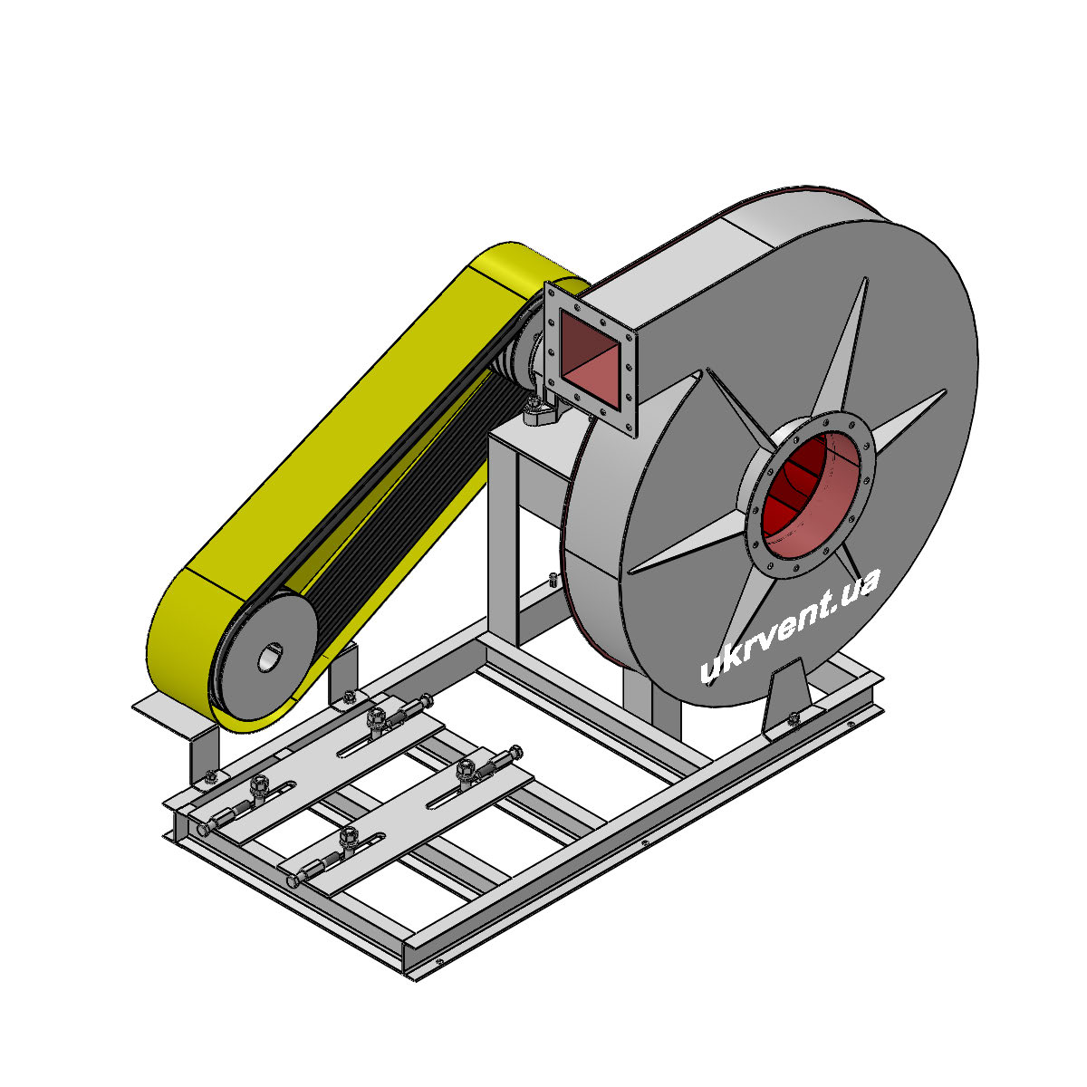 Вентилятор ВР170-18-10.1 (Dн)-5-Л90-ОН-ст3-1081-(без дв.)18,5-1500-1200-80-У2