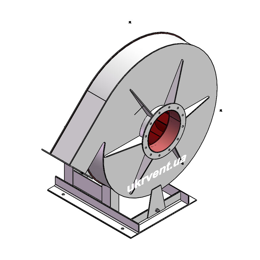 Вентилятор ВР170-18-11,2.1 (Dн)-1-Л135-ОН-ст3-1081-(без дв.)37-1500-1475-80-У2