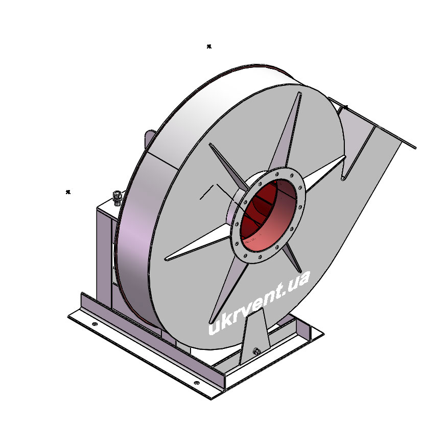 Вентилятор ВР170-18-11,2.1 (Dн)-1-Л315-ОН-ст3-1081-(без дв.)37-1500-1475-80-У2