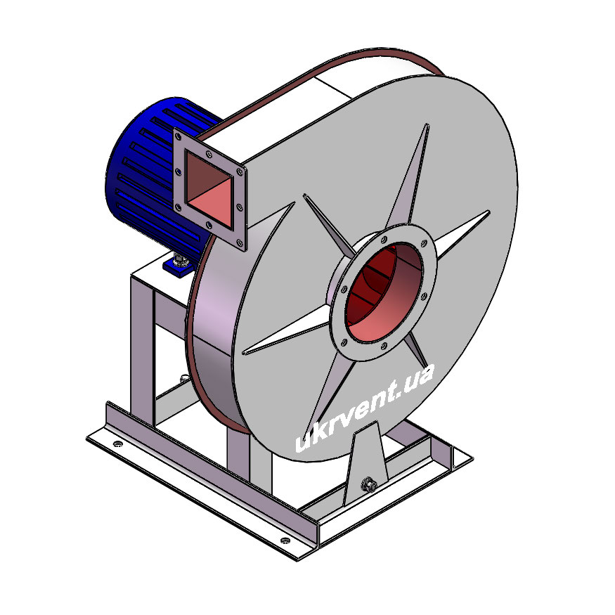 Вентилятор ВР170-18-4.1 (Dн)-1-Л90-ВЗпч-ст3-1081-(з дв.)2,2-3000-2805-80-У2
