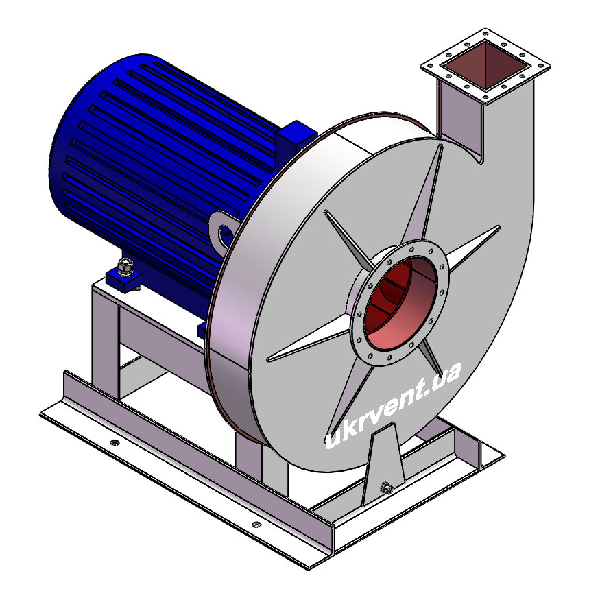 Вентилятор ВР170-18-8.1 (Dн)-1-Л0-ОН-ст3-1081-(з дв.)55-3000-2960-80-У2