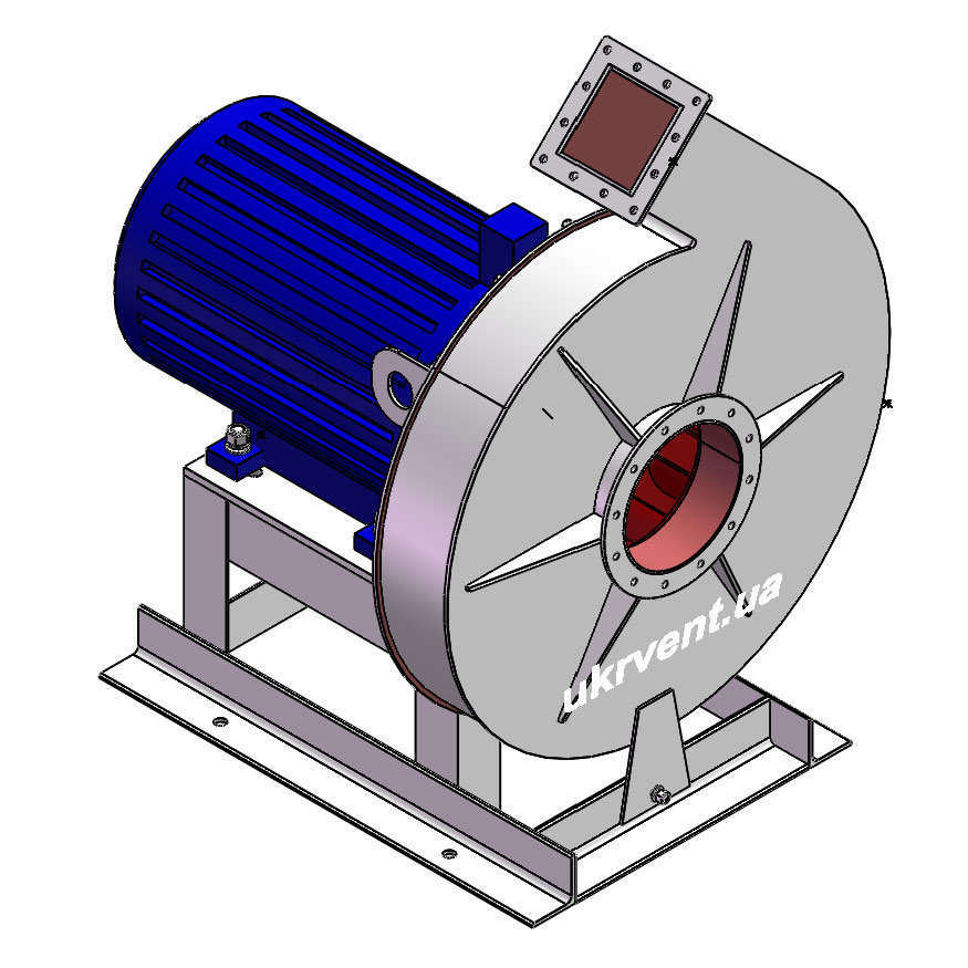 Вентилятор ВР170-18-8.1 (Dн)-1-Л45-ОН-ст3-1081-(з дв.)55-3000-2960-80-У2