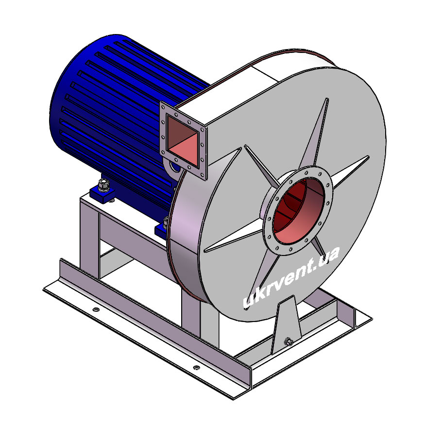 Вентилятор ВР170-18-8.1 (Dн)-1-Л90-ОН-ст3-1081-(з дв.)55-3000-2960-80-У2