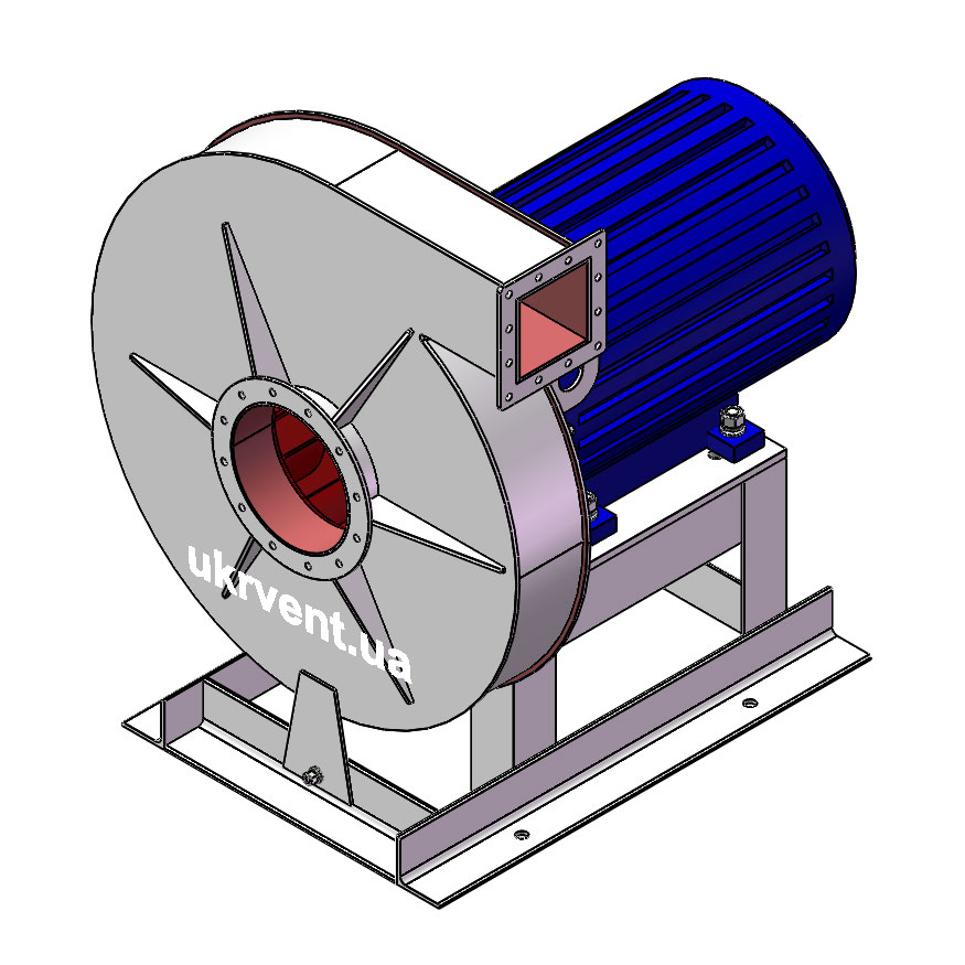 Вентилятор ВР170-18-8.1 (Dн)-1-Пр90-ОН-ст3-1081-(з дв.)55-3000-2960-80-У2