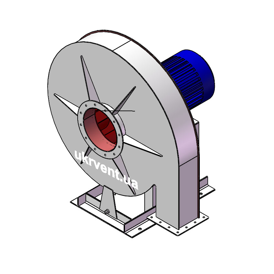 Вентилятор ВР170-18-9.1 (Dн)-1-Пр180-ОН-ст3-1081-(з дв.)15-1500-1460-80-У2