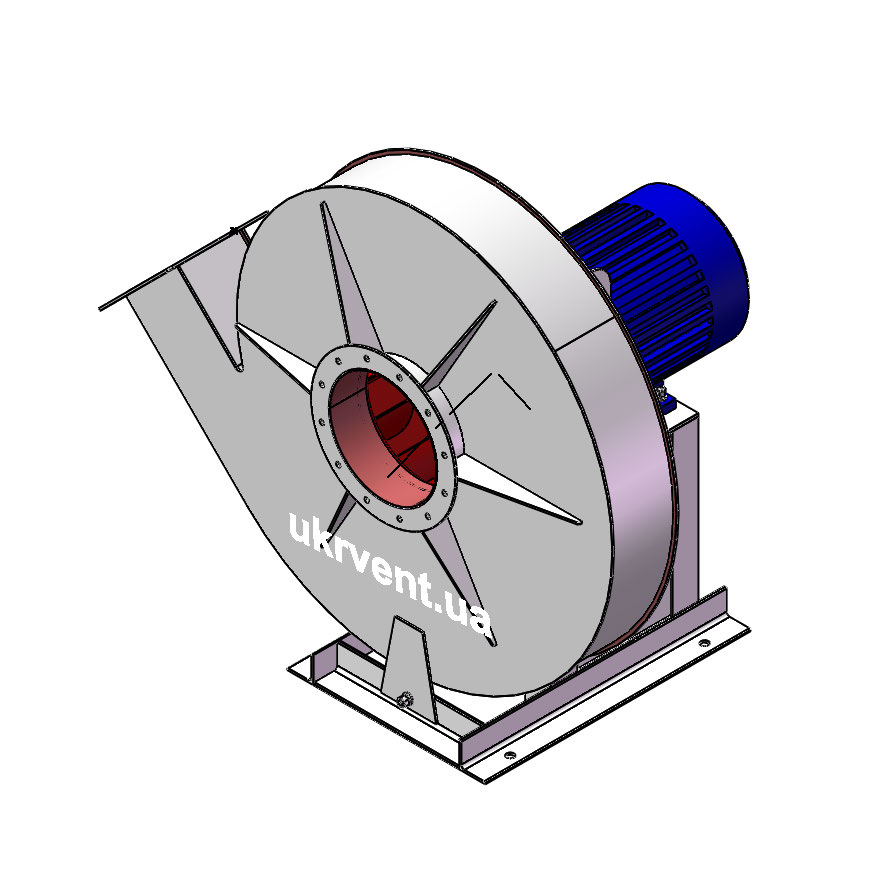 Вентилятор ВР170-18-9.1 (Dн)-1-Пр315-ОН-ст3-1081-(з дв.)15-1500-1460-80-У2