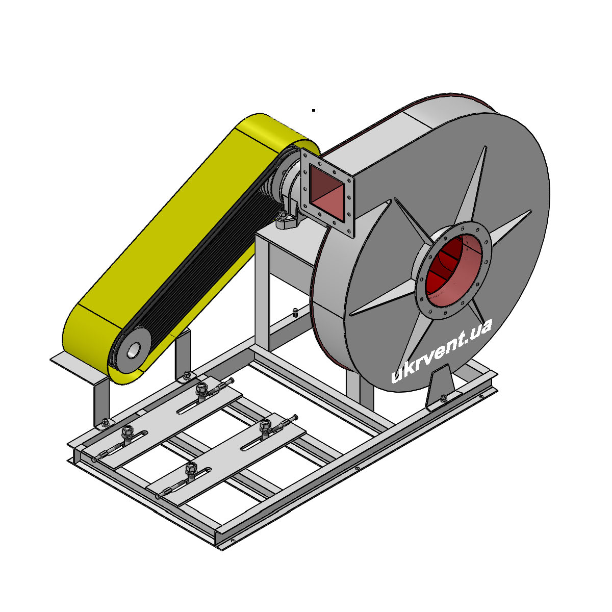Вентилятор ВР170-18-9.1 (Dн)-5-Л90-ОН-ст3-1081-(без дв.)18,5-1500-1600-80-У2