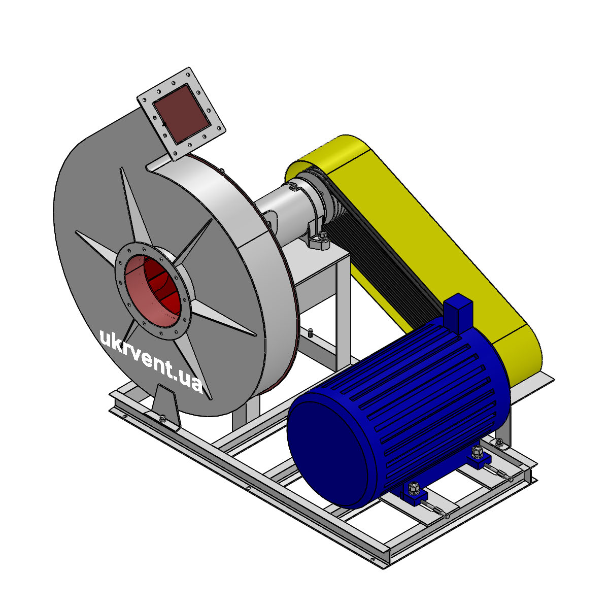 Вентилятор ВР170-18-9.1 (Dн)-5-Пр45-ОН-ст3-1081-(з дв.)15-1500-1400-80-У2