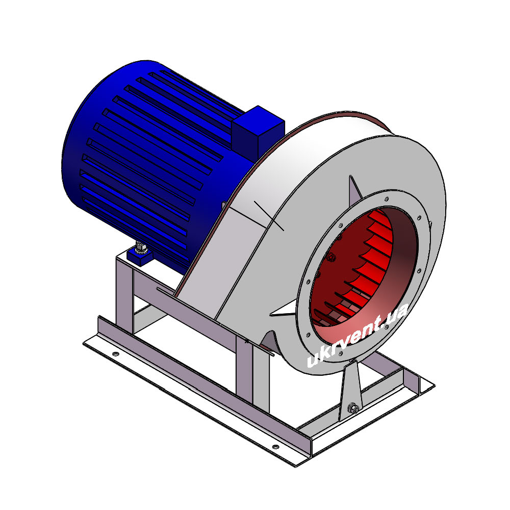 Вентилятор ВР217-30-4.1 (Dн)-1-Л135-ОН-ст3-1081-(з дв.)7,5-3000-80-У2