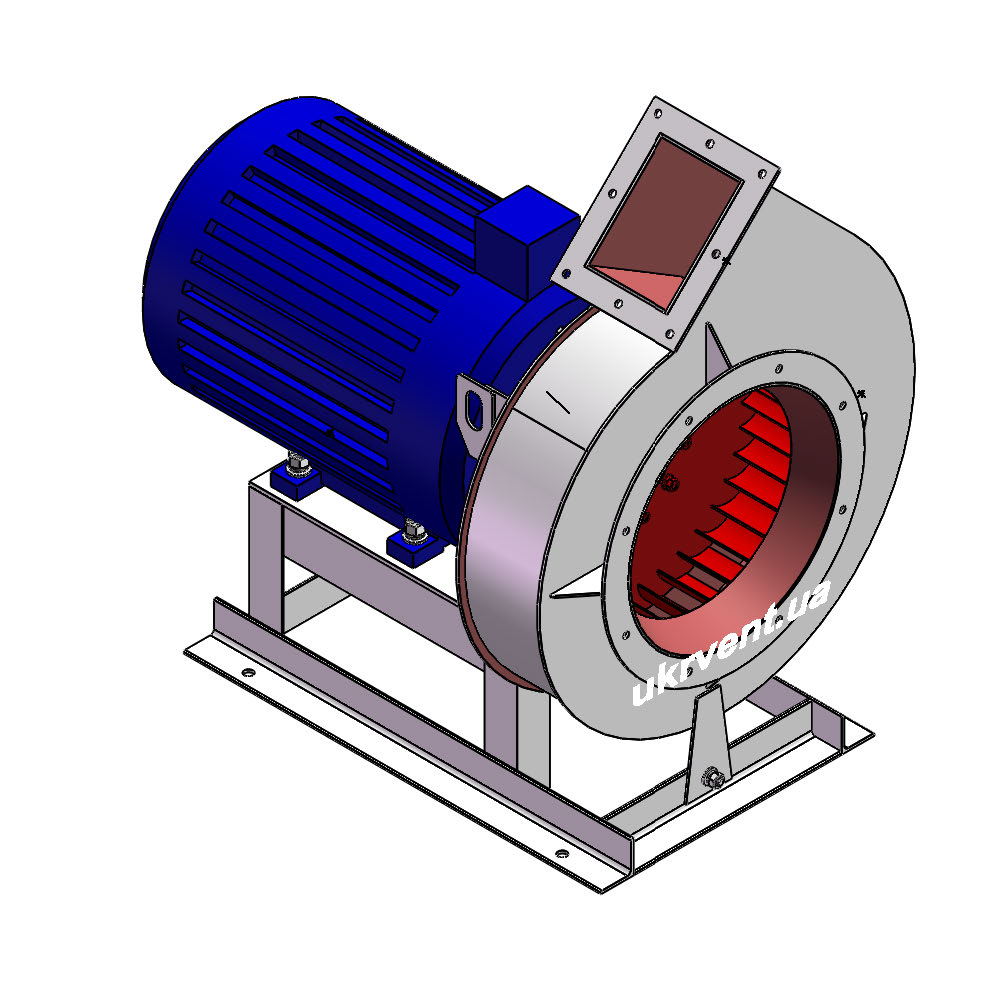 Вентилятор ВР217-30-4.1 (Dн)-1-Л45-ОН-ст3-1081-(з дв.)7,5-3000-80-У2