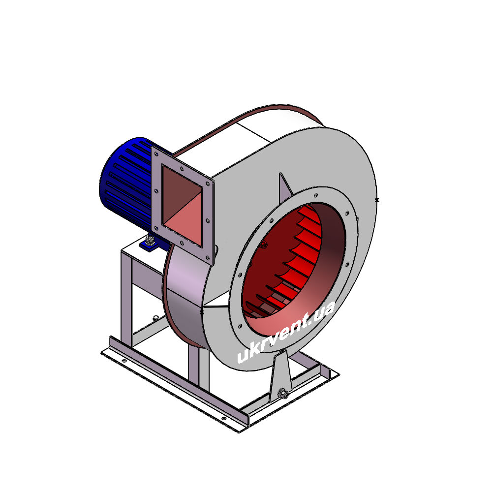 Вентилятор ВР217-30-4.1 (Dн)-1-Л90-ОН-ст3-1081-(з дв.)2,2-1500-80-У2