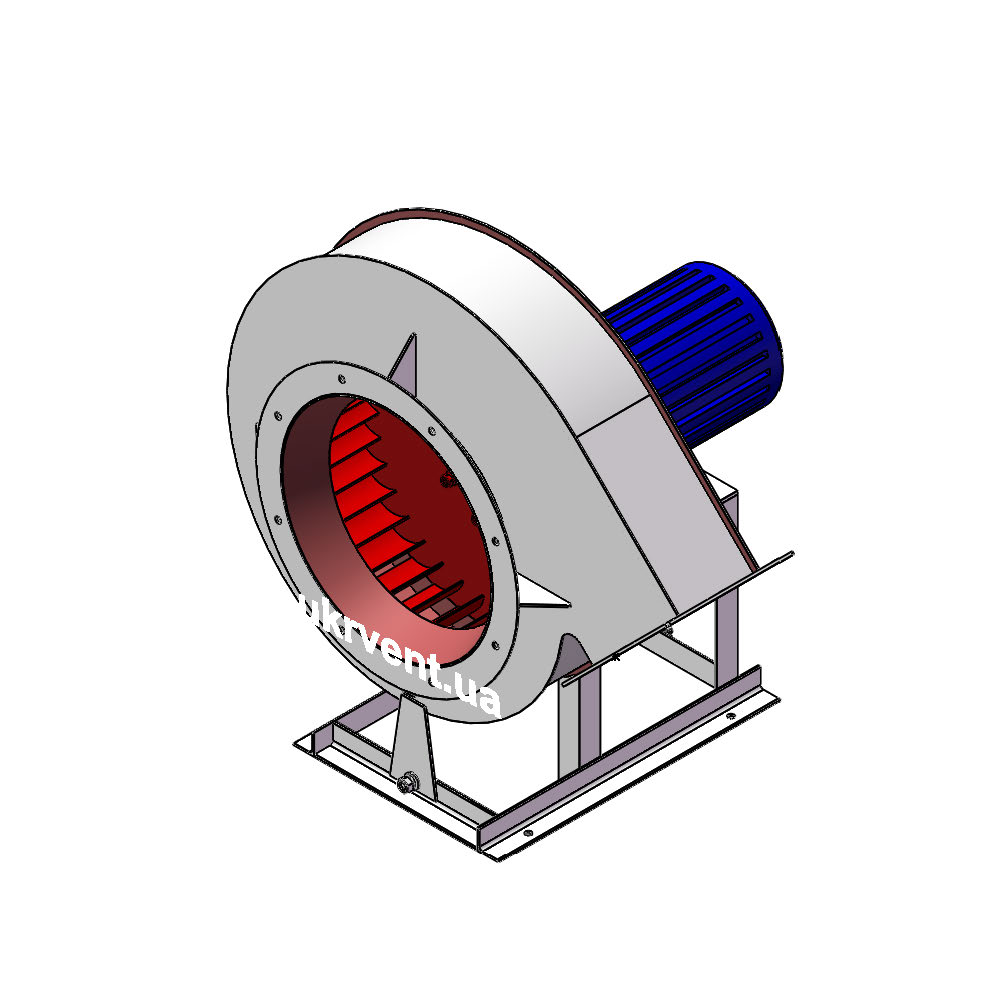 Вентилятор ВР217-30-4.1 (Dн)-1-Пр135-ОН-ст3-1081-(з дв.)2,2-1500-80-У2