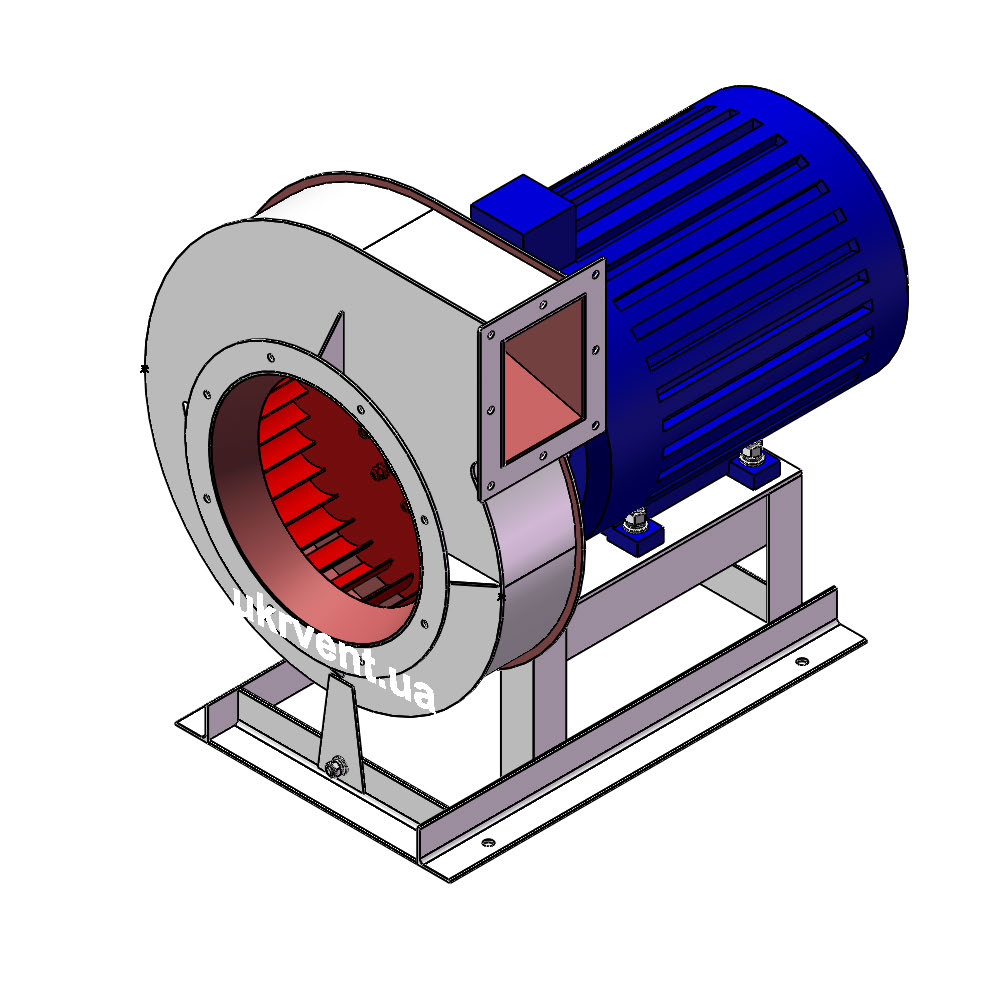 Вентилятор ВР217-30-4.1 (Dн)-1-Пр90-ОН-ст3-1081-(з дв.)7,5-3000-80-У2