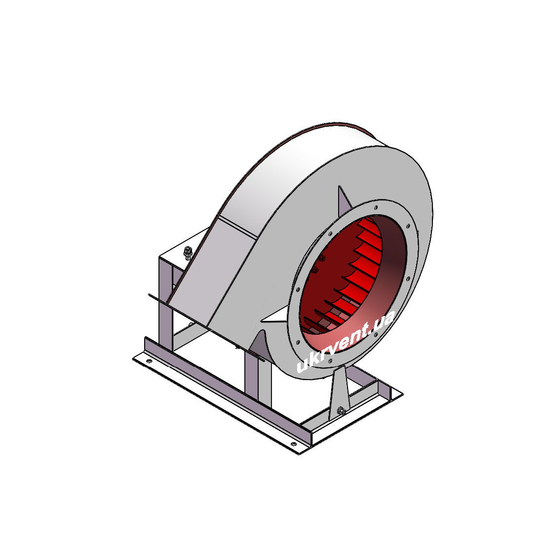 Вентилятор ВР217-30-6,3.1 (Dн)-1-Л135-ОН-ст3-1081-(без дв.)15-1500-80-У2