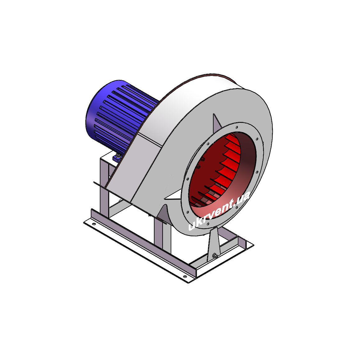 Вентилятор ВР217-30-6,3.1 (Dн)-1-Л135-ОН-ст3-1081-(з дв.)15-1500-80-У2