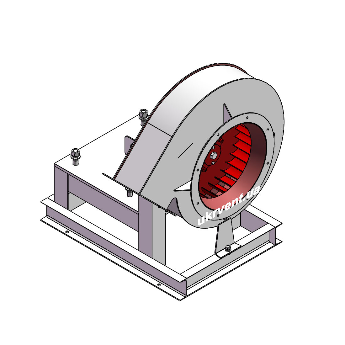 Вентилятор ВР217-30-6,3.1 (Dн)-1-Л135-ОН-ст3-1081-(без дв.)110-3000-80-У2
