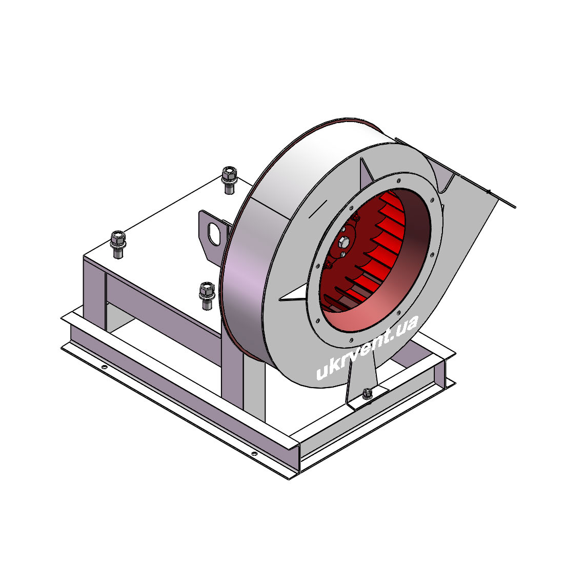 Вентилятор ВР217-30-6,3.1 (Dн)-1-Л315-ОН-ст3-1081-(без дв.)110-3000-80-У2