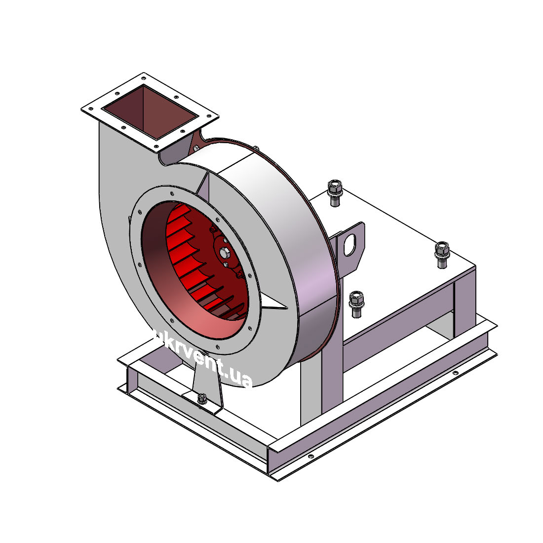Вентилятор ВР217-30-6,3.1 (Dн)-1-Пр0-ОН-ст3-1081-(без дв.)110-3000-80-У2