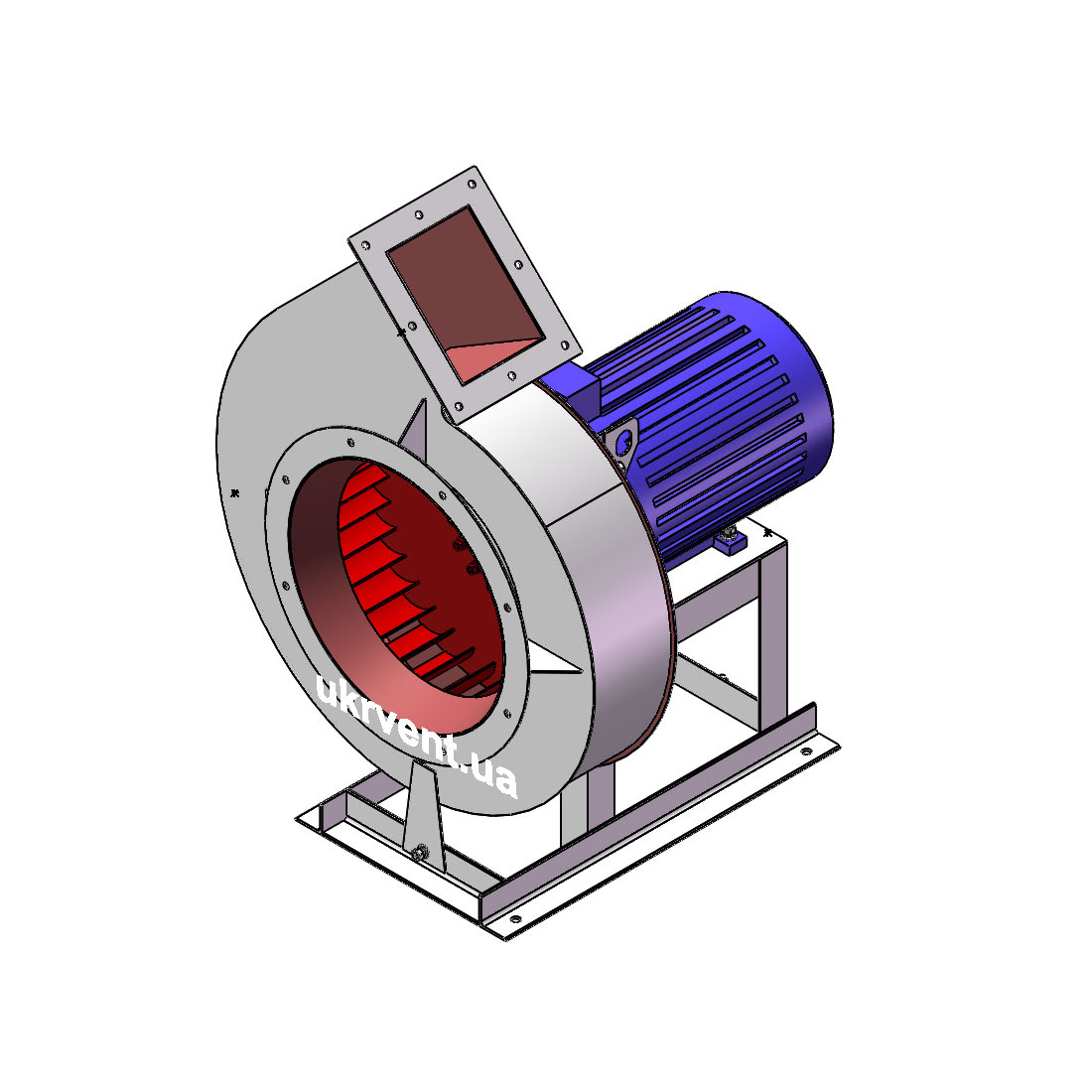 Вентилятор ВР217-30-6,3.1 (Dн)-1-Пр45-ОН-ст3-1081-(з дв.)15-1500-80-У2