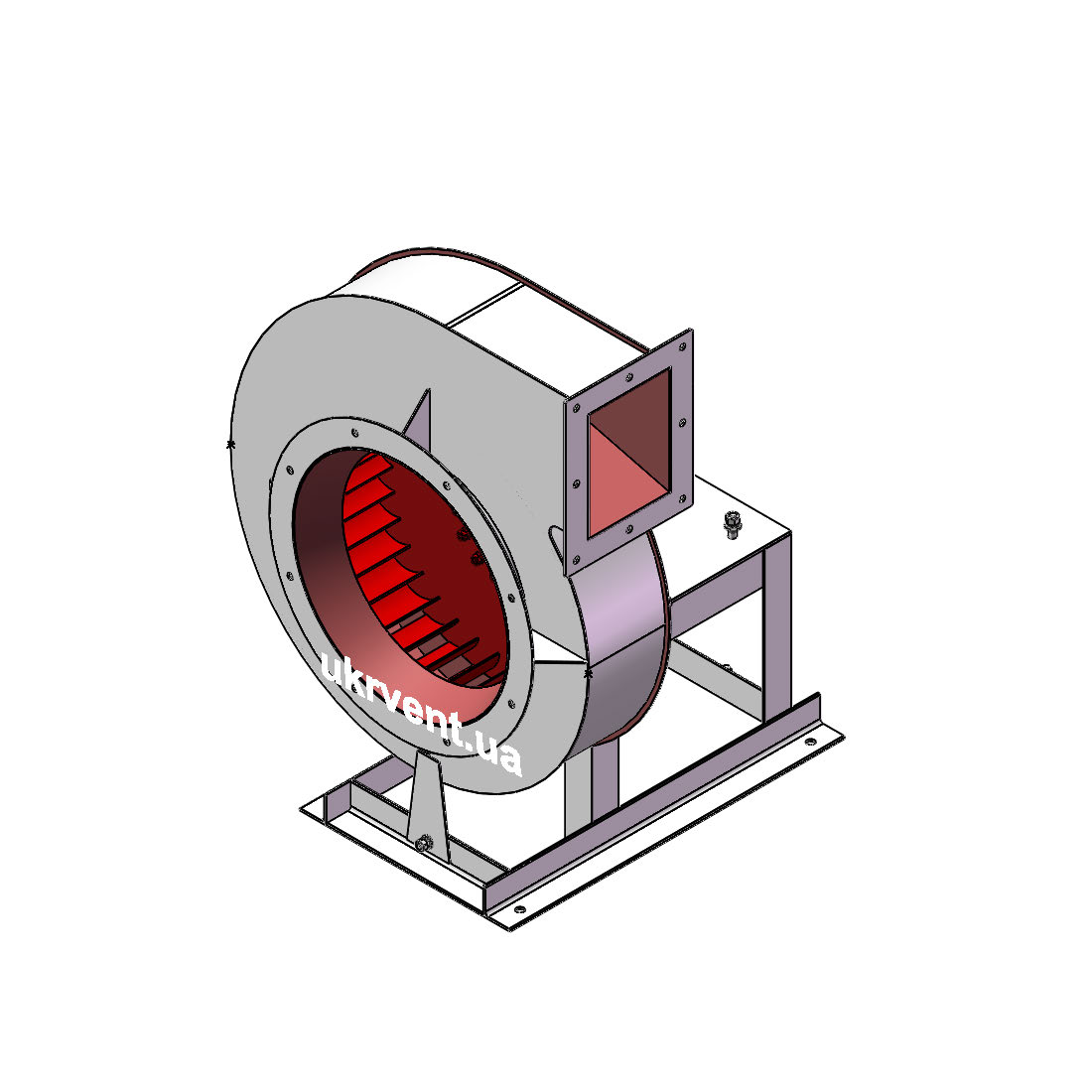 Вентилятор ВР217-30-6,3.1 (Dн)-1-Пр90-ОН-ст3-1081-(без дв.)15-1500-80-У2