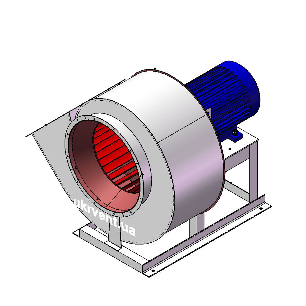 Вентилятор ВР288-46-6,3.1 (Dн)-1-Пр315-ОН-ст3-1081-(з дв.)5,5-750-80-У2