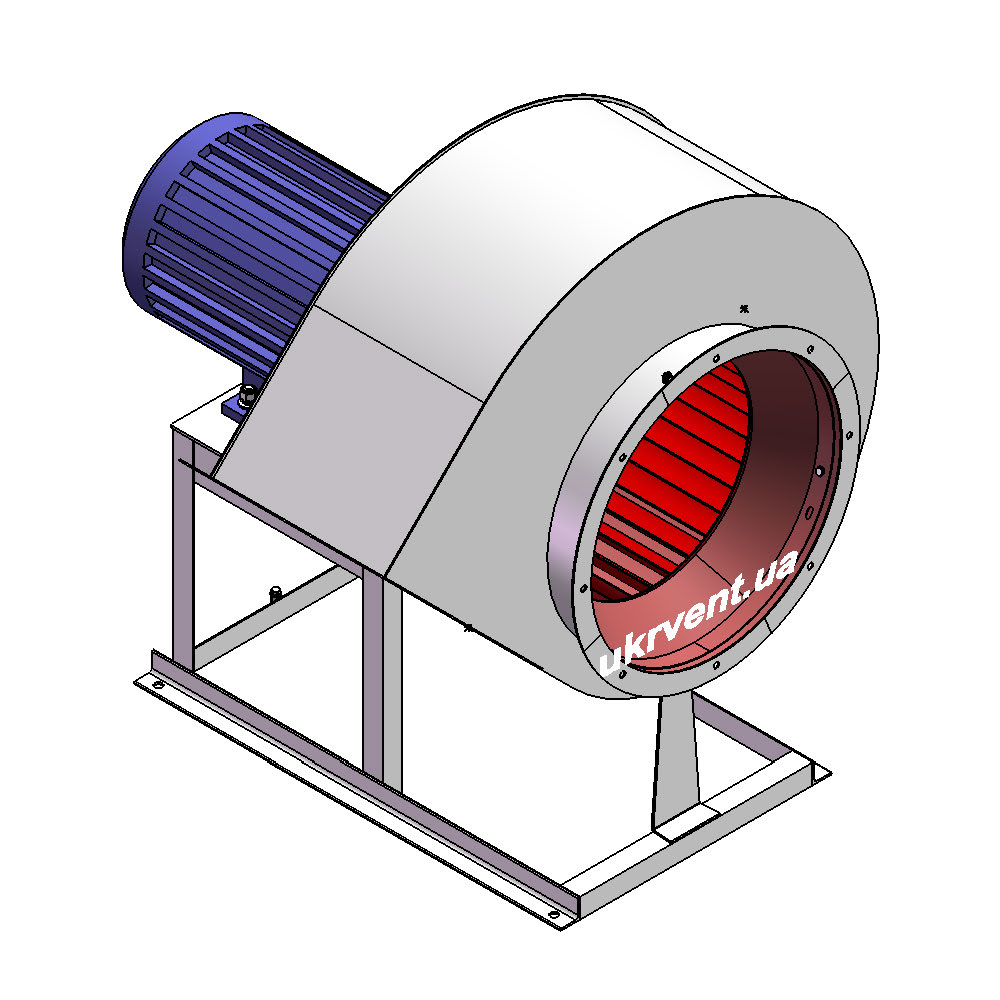Вентилятор ВР300-46-4.1 (Dн)-1-Л135-ОН-ст3-1081-(з дв.)1,1-1000-80-У2