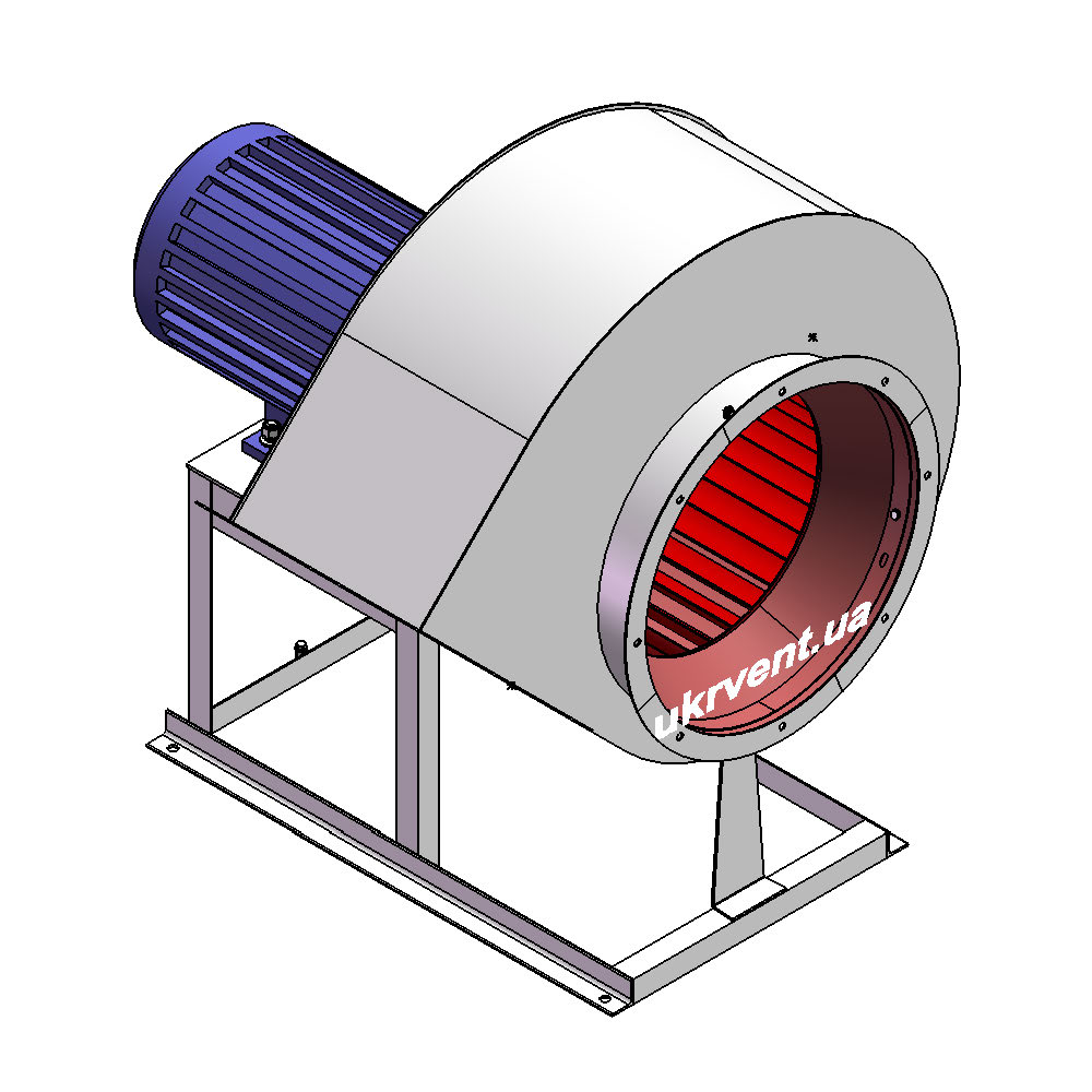 Вентилятор ВР300-46-4.1 (Dн)-1-Л135-ВЗ-AISI316Ti-АДЧР1081-(з дв.)1,1-750-200-У2