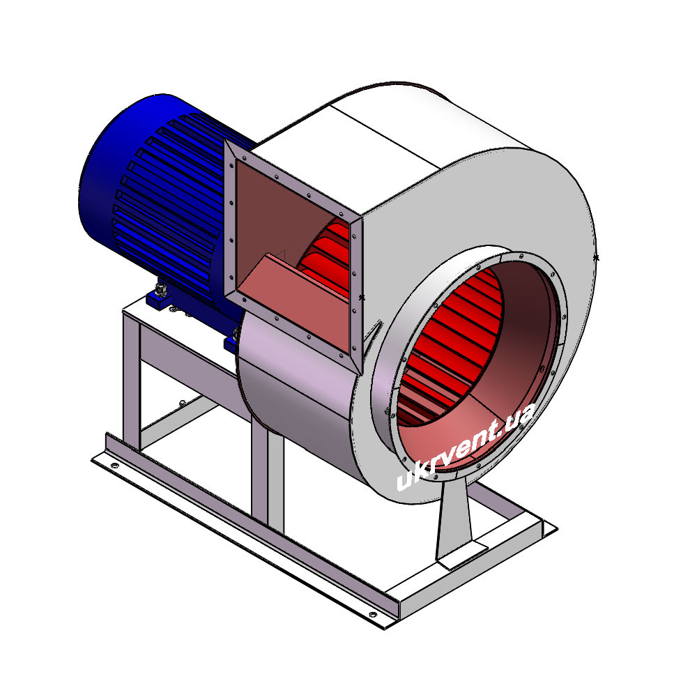 Вентилятор ВР300-46-5.1 (Dн)-1-Л90-ВЗ-AISI316Ti-АДЧР1081-(з дв.)30-1500-200-У2