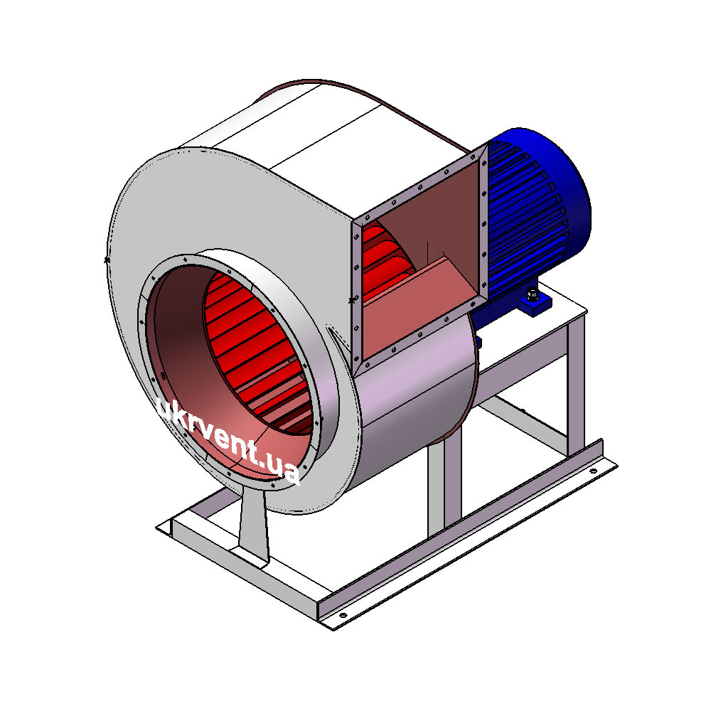 Вентилятор ВР300-46-6,3.1 (Dн)-1-Пр90-ОН-ст3-1081-(з дв.)5,5-750-80-У2