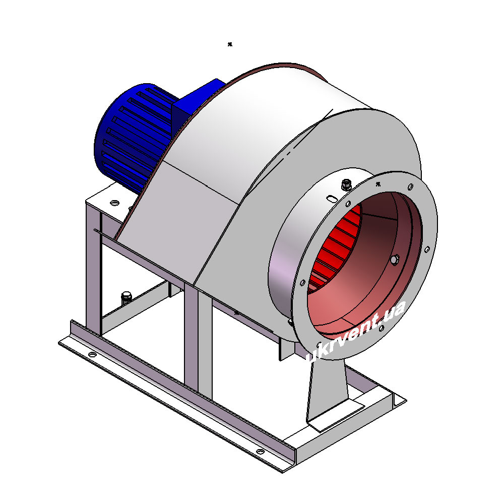 Вентилятор ВР320-46-2.1 (Dн)-1-Л135-ОН-ст3-1081-(з дв.)0,25-1500-80-У2