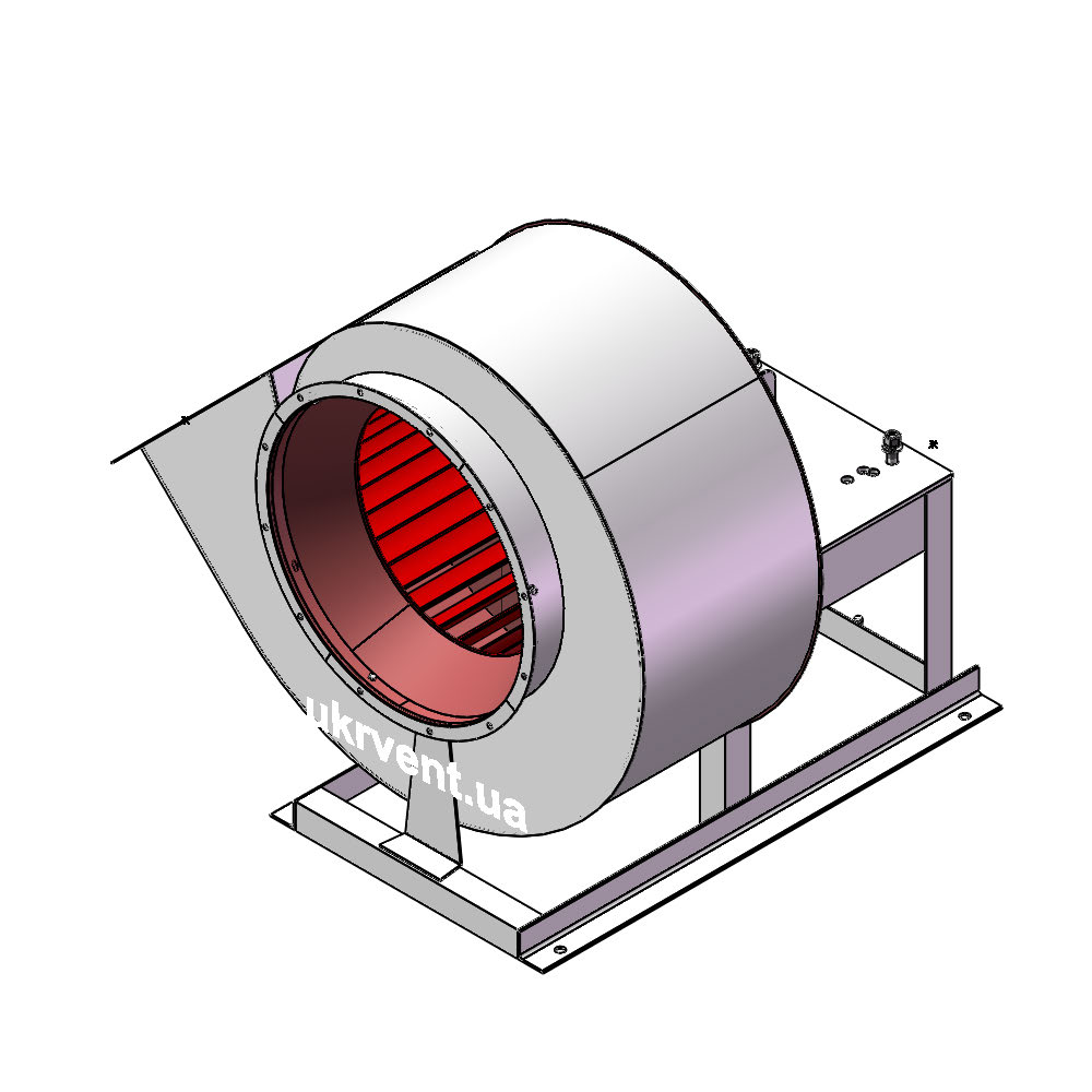 Вентилятор ВР320-46-5.1 (Dн)-1-Пр315-ОН-ст3-1081-(без дв.)3-750-80-У2