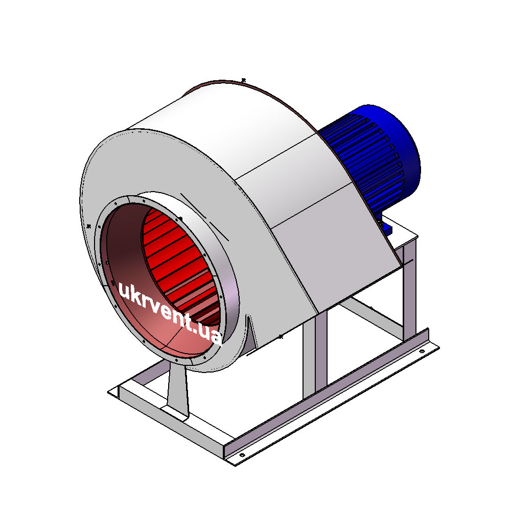 Вентилятор ВР320-46-6,3.1 (Dн)-1-Пр135-ОН-ст3-1081-(з дв.)5,5-750-80-У2