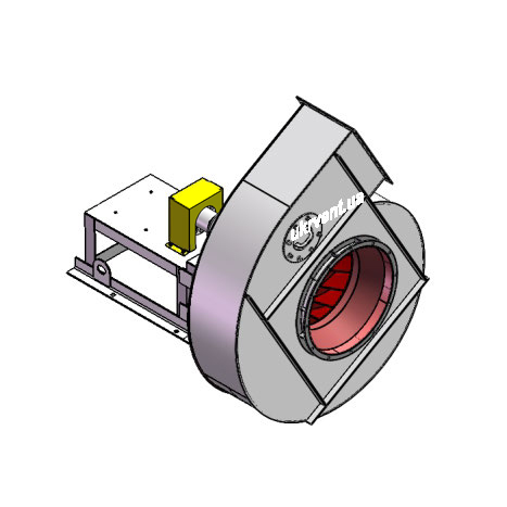Вентилятор ВР96-43-10.1 (Dн)-3-Л150-ОН-ст3-1081-(без дв.)11-1000-80-У2-(без НА)