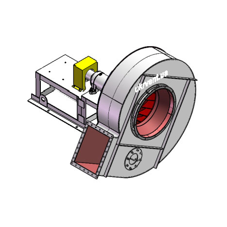 Вентилятор ВР96-43-10.1 (Dн)-3-Л30-ОН-ст3-1081-(без дв.)11-1000-80-У2-(без НА)