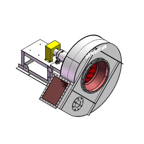 Вентилятор ВР96-43-10.1 (Dн)-3-Л45-ОН-ст3-1081-(без дв.)11-1000-80-У2-(без НА)