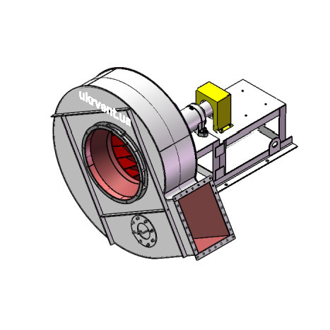 Вентилятор ВР96-43-10.1 (Dн)-3-Пр30-ОН-ст3-1081-(без дв.)11-1000-80-У2-(без НА)