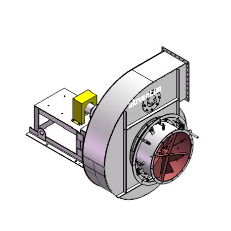 Вентилятор ВР96-43-10.1 (Dн)-3-Л180-ОН-ст3-1081-(без дв.)11-1000-80-У2-(з НА)