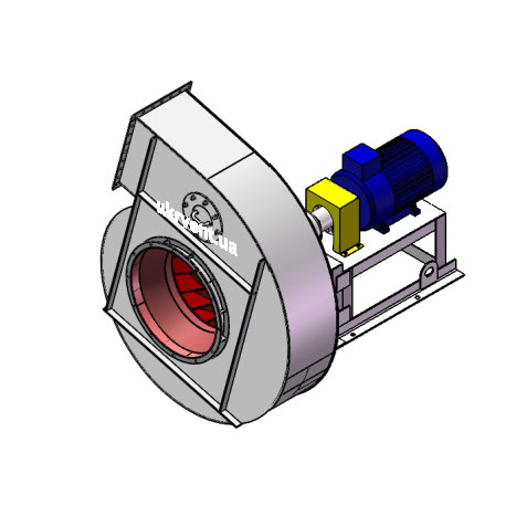 Вентилятор ВР96-43-10.1 (Dн)-3-Пр165-ОН-ст3-1081-(з дв.)11-1000-80-У2-(без НА)