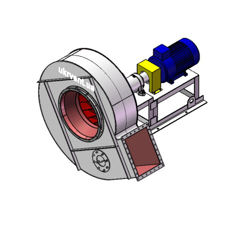 Вентилятор ВР96-43-10.1 (Dн)-3-Пр30-ОН-ст3-1081-(з дв.)11-1000-80-У2-(без НА)