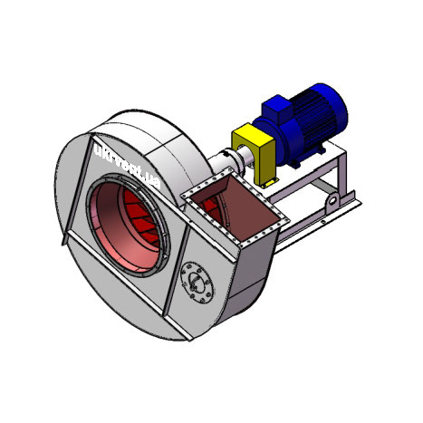 Вентилятор ВР96-43-10.1 (Dн)-3-Пр75-ОН-ст3-1081-(з дв.)11-1000-80-У2-(без НА)