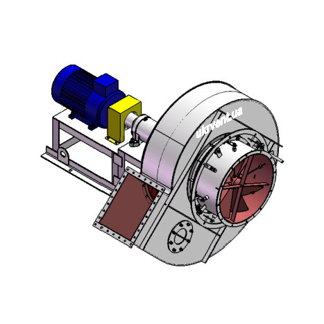 Вентилятор ВР96-43-10.1 (Dн)-3-Л45-ОН-ст3-1081-(з дв.)11-1000-80-У2-(з НА)