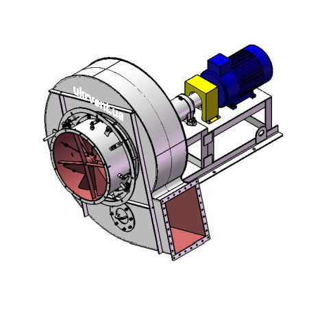 Вентилятор ВР96-43-10.1 (Dн)-3-Пр15-ОН-ст3-1081-(з дв.)11-1000-80-У2-(з НА)
