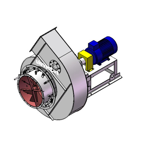 Вентилятор ВР96-43-10.1 (Dн)-3-Пр150-ОН-ст3-1081-(з дв.)11-1000-80-У2-(з НА)