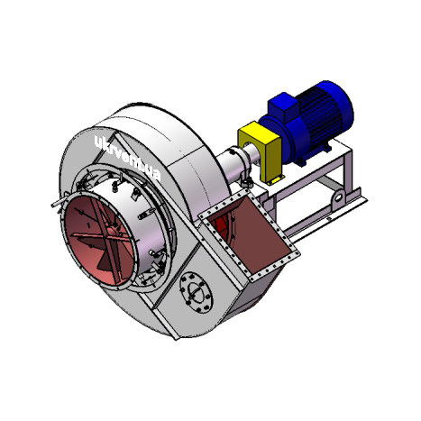 Вентилятор ВР96-43-10.1 (Dн)-3-Пр60-ОН-ст3-1081-(з дв.)11-1000-80-У2-(з НА)