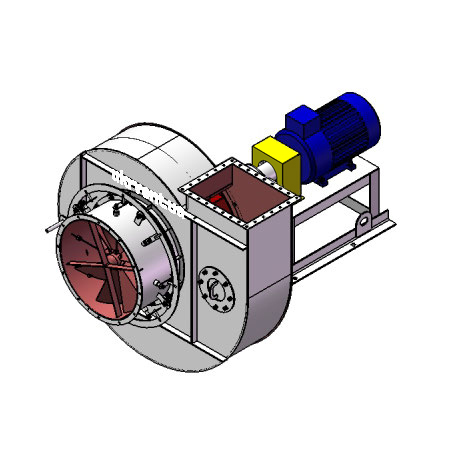 Вентилятор ВР96-43-10.1 (Dн)-3-Пр90-ОН-ст3-1081-(з дв.)11-1000-80-У2-(з НА)