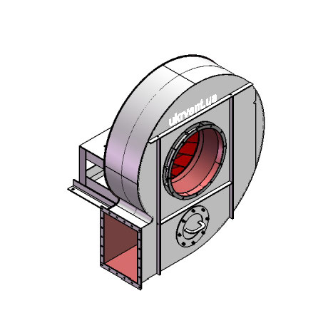 Вентилятор ВР96-43-11,2.1 (Dн)-1-Л0-ОН-ст3-1081-(без дв.)15-1000-80-У2-(без НА)