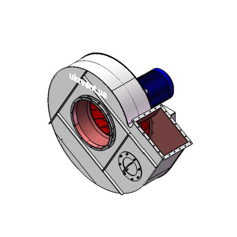 Вентилятор ВР96-43-11,2.1 (Dн)-1-Пр60-ОН-ст3-1081-(з дв.)15-1000-80-У2-(без НА)