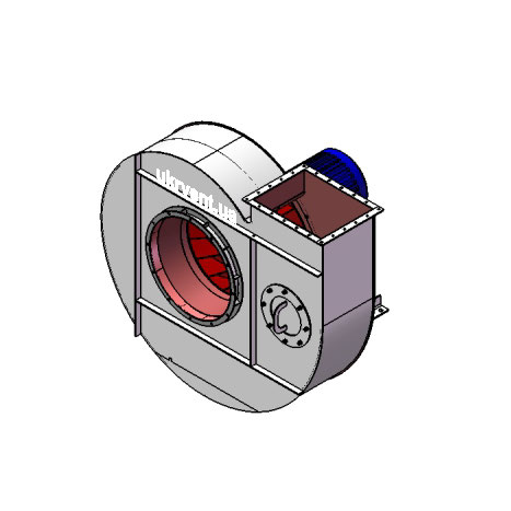 Вентилятор ВР96-43-11,2.1 (Dн)-1-Пр90-ОН-ст3-1081-(з дв.)15-1000-80-У2-(без НА)