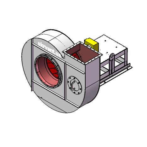 Вентилятор ВР96-43-11,2.1 (Dн)-3-Пр90-ОН-ст3-1081-(без дв.)15-1000-80-У2-(без НА)
